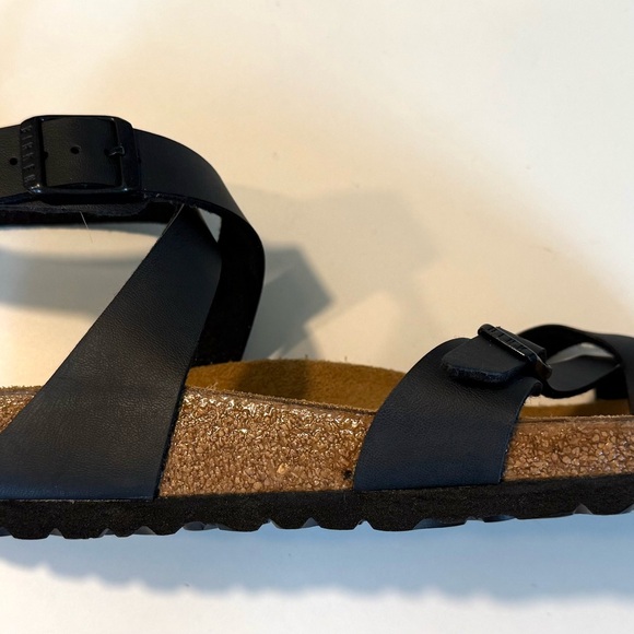 Birkenstock Yara Oiled Leather  Strappy Sandals - Picture 2 of 4